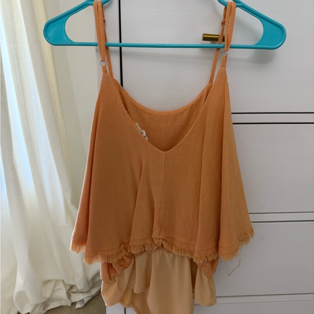 Promesa Apricot Layered bodysuit Vici